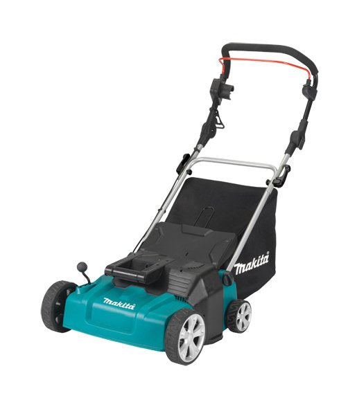 EAN 0088381648943 - Makita UV3600 escarificador de césped 1800 W 40 L Negro, Cian imagen 1