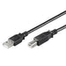 EAN 8056045877314 - Ewent EC1004 cable USB USB 2.0 1,8 m USB B USB A Negro imagen 1