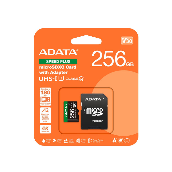 EAN 4711085949219 - ADATA Speed Plus 256 GB MicroSDXC Clase 10 imagen 3