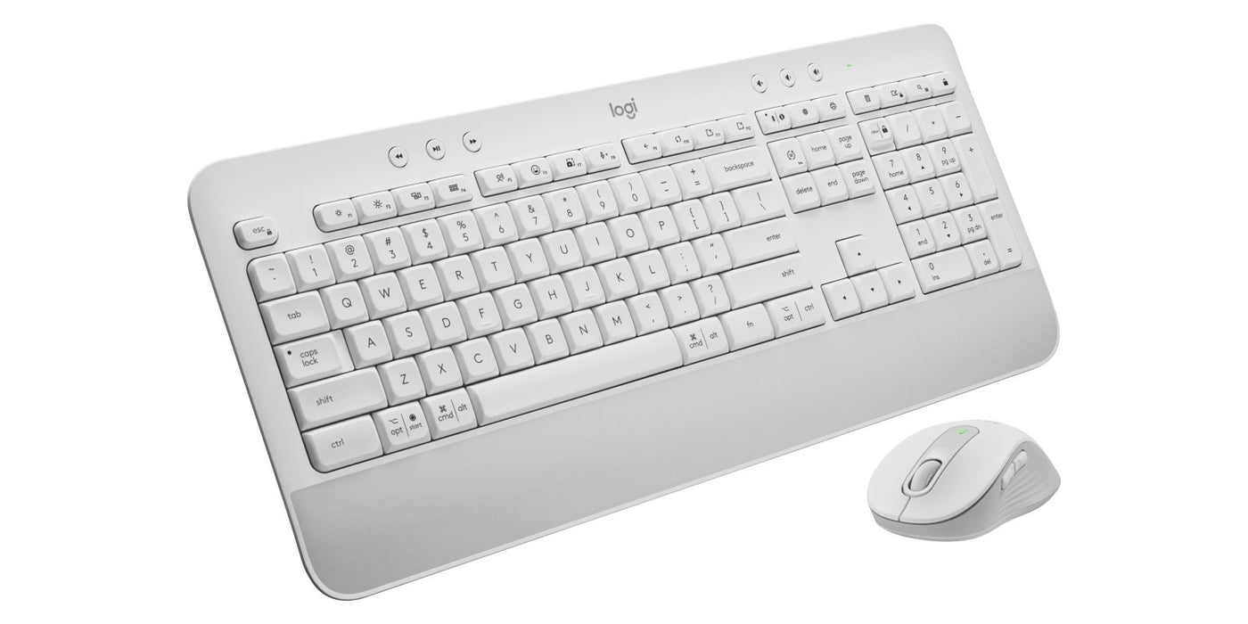 EAN 5099206105423 - Logitech 920-011032 teclado Ratón incluido Oficina Bluetooth QWERTY Internacional de EE.UU. Blanco imagen 1