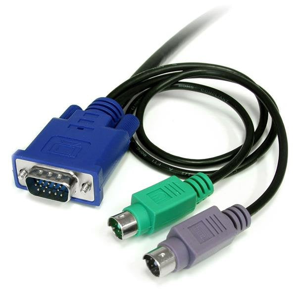 EAN 0065030789868 - StarTech.com SVECON6 cable para video, teclado y ratón (kvm) Negro imagen 3