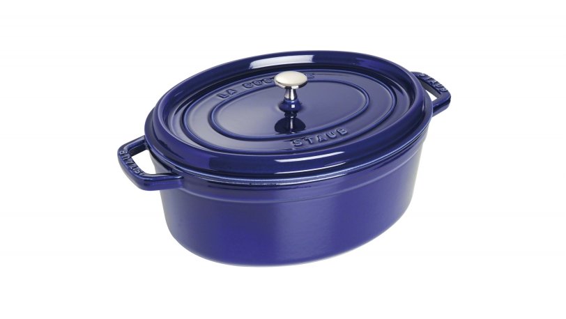 EAN 3272341031914 - Staub Cocotte olla de hierro fundido 5,5 L Azul imagen 1