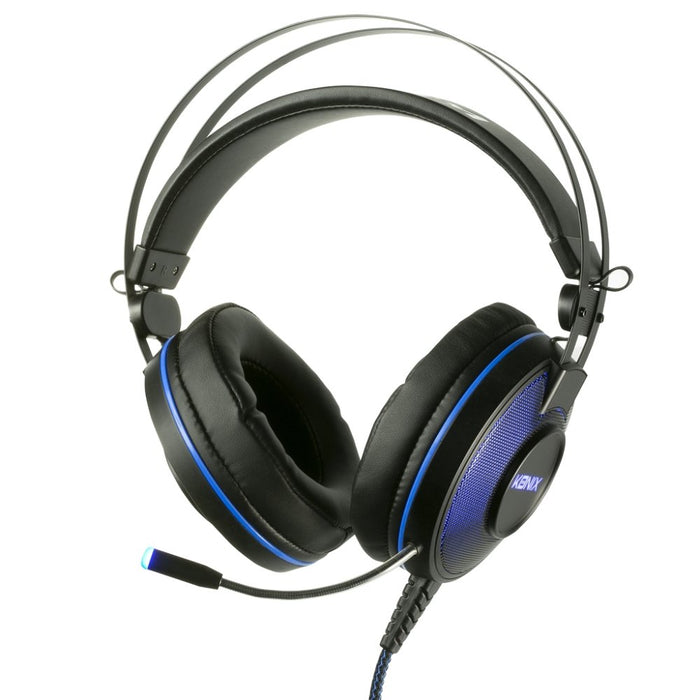 EAN 3328170272902 - Konix 61881105272 auricular y casco Auriculares Alámbrico Diadema Juego Negro, Azul imagen 1
