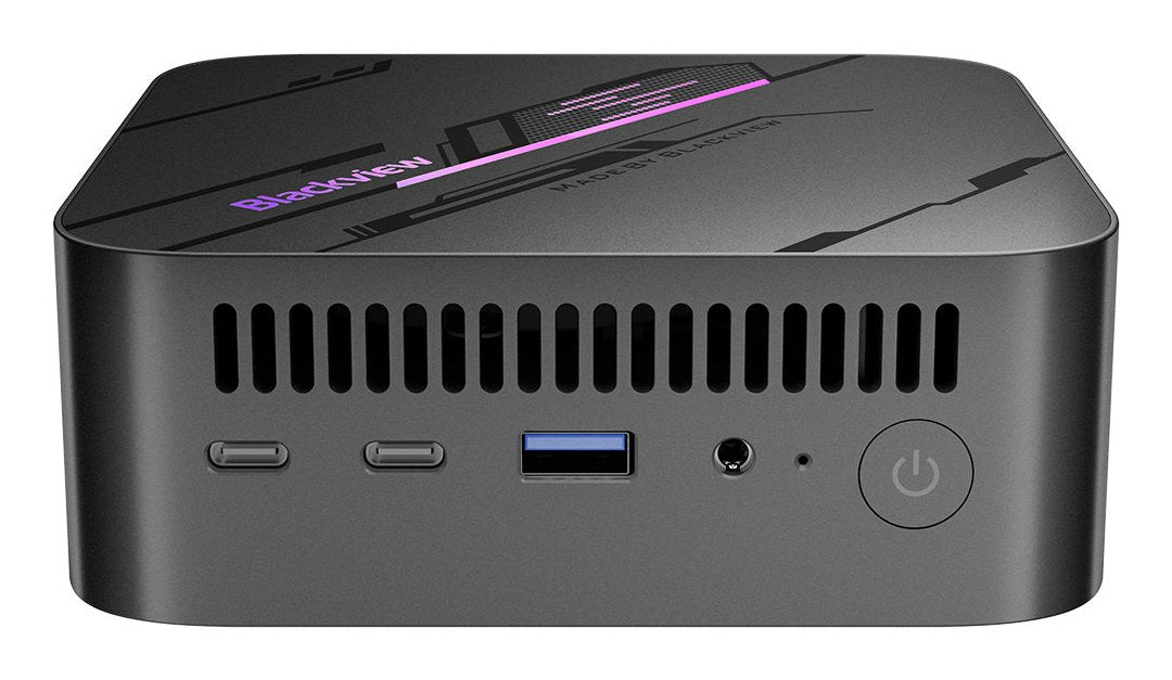 EAN 6931548319429 - Blackview MP100 AMD Ryzen™ 7 5825U 16 GB DDR4-SDRAM 1 TB SSD Windows 11 Pro Mini PC Negro, Gris imagen 4