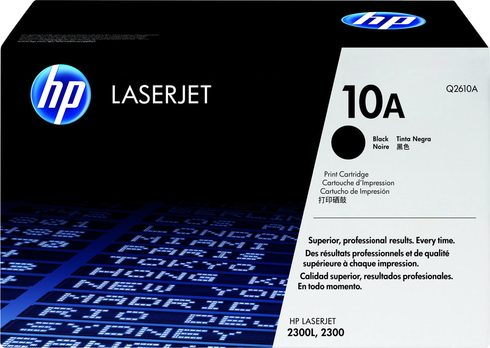 EAN 0735029226765 - HP 10A Black Original LaserJet Toner Cartridge cartucho de tóner 1 pieza(s) Negro imagen 1