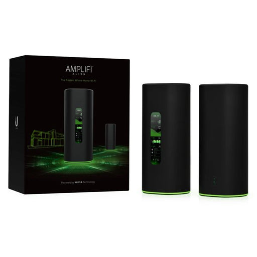 EAN 0810010072542 - AmpliFi Alien WiFi Kit router inalámbrico Gigabit Ethernet Doble banda (2,4 GHz / 5 GHz) Negro, Verde imagen 1