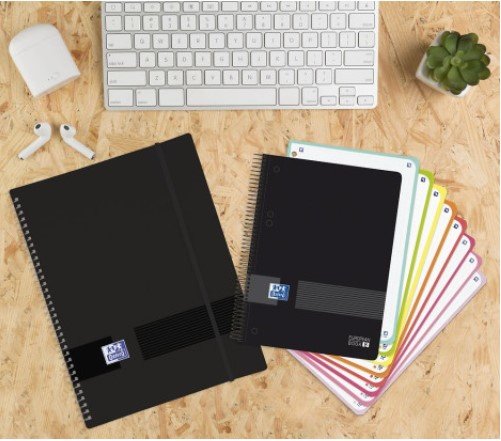 EAN 3045050460951 - Oxford 400160223 carpeta Plástico Negro A4 imagen 2