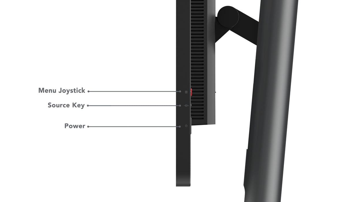 EAN 0196379715147 - Lenovo ThinkVision P27h-30 LED display 68,6 cm (27") 2560 x 1440 Pixeles Quad HD LCD Negro imagen 11