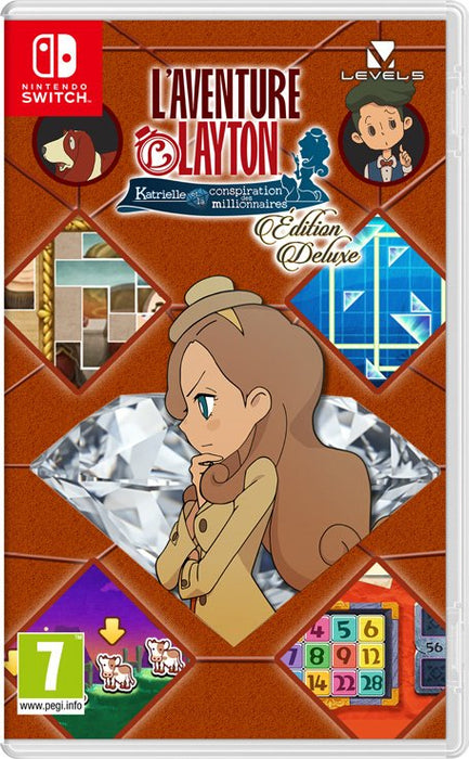 EAN 0045496425555 - Nintendo LAYTON'S MYSTERY JOURNEY: Katrielle and the Millionaires' Conspiracy - Deluxe Edition Premium Pl imagen 1