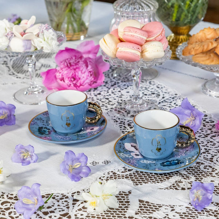 EAN 8006363074476 - Bialetti BRID001 tazón Azul Café 2 pieza(s) imagen 3