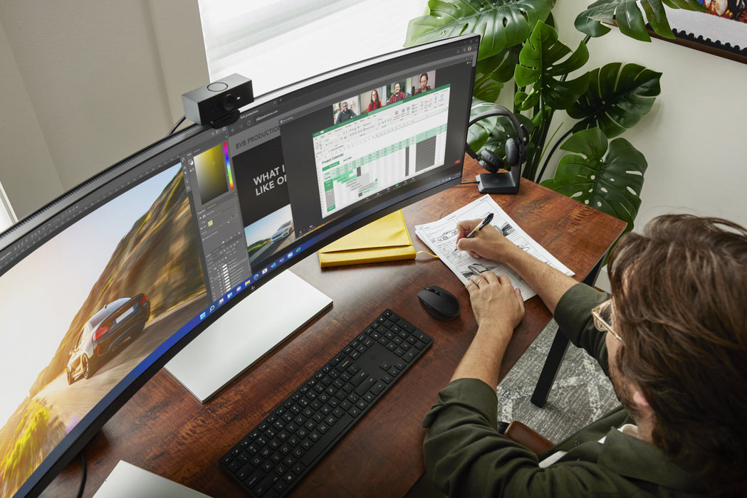 EAN 5715063350898 - HP E45c G5 DQHD Curved Monitor pantalla para PC 113 cm (44.5") 5120 x 1440 Pixeles Dual QHD LCD Negro imagen 12