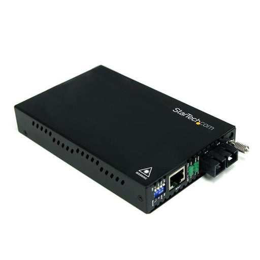 EAN 0065030846240 - StarTech.com ET90110SC2 convertidor de medio 200 Mbit/s 1310 nm Multimodo Negro imagen 1