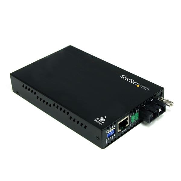 EAN 0065030846240 - StarTech.com ET90110SC2 convertidor de medio 200 Mbit/s 1310 nm Multimodo Negro imagen 1