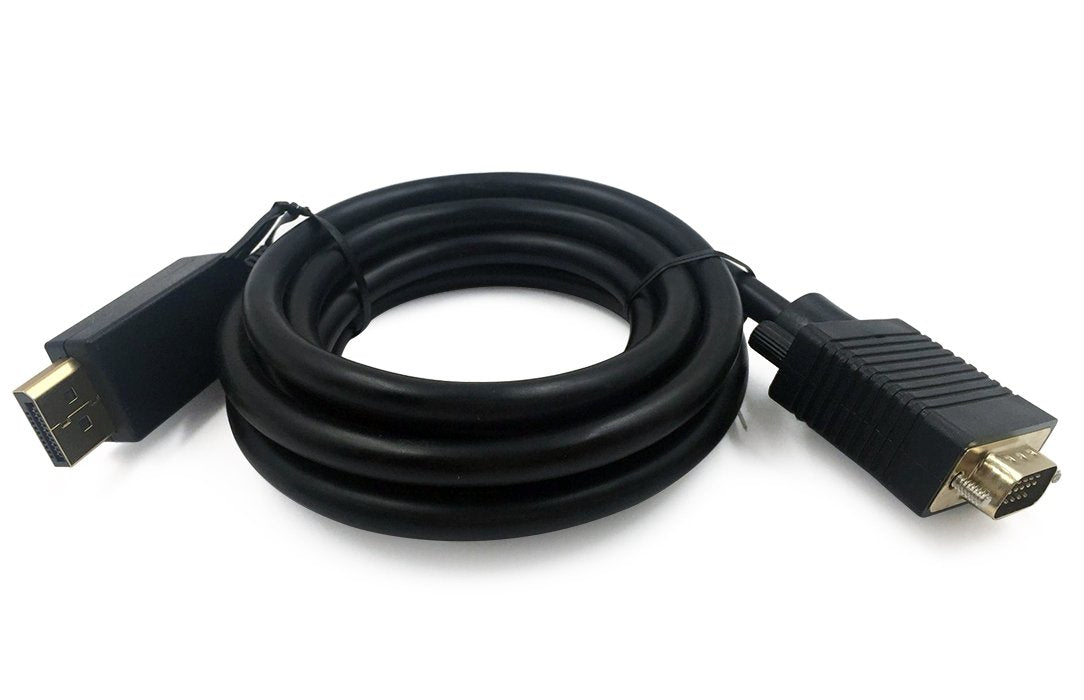 EAN 8716309098441 - Gembird CCP-DPM-VGAM-6 adaptador de cable de vídeo 1,8 m VGA (D-Sub) DisplayPort Negro imagen 3