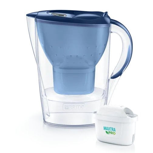 EAN 4006387124335 - Brita Marella Filtro para depósito de agua 2,4 L Azul, Transparente imagen 1