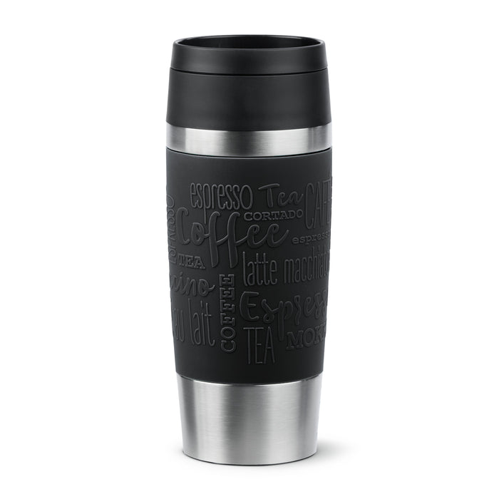 EAN 4009049544809 - EMSA Travel Mug Classic N2020200 taza de viaje 360 ml Negro, Acero inoxidable Acero inoxidable imagen 1