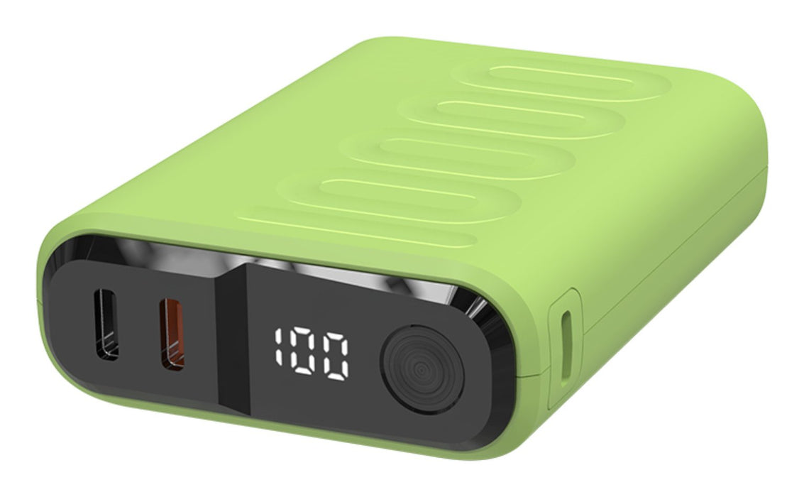 EAN 4040895011930 - RealPower PB-10000C PD+ 10000 mAh Verde claro imagen 1