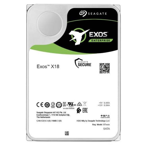 EAN 8719706020572 - Seagate Exos X18 disco duro interno 16 TB 7200 RPM 256 MB 3.5" SAS imagen 1