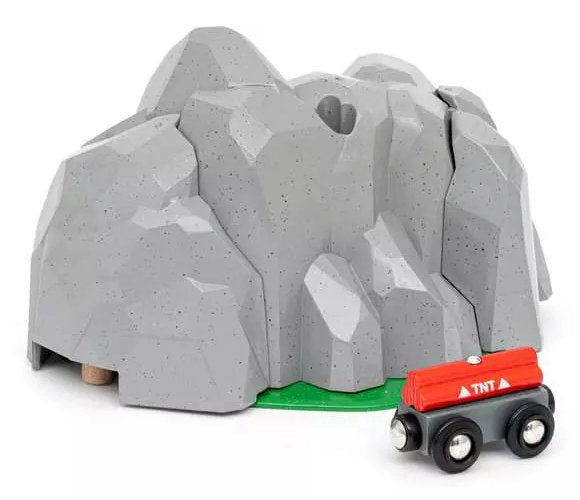 EAN 7312350360448 - BRIO World Train Set Exploding Tunnel imagen 3