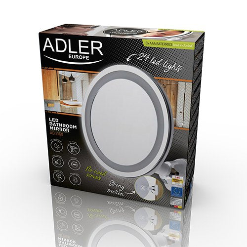 EAN 5902934832182 - Adler AD 2168 espejo para maquillaje Independiente Alrededor Blanco imagen 5