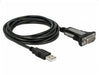 EAN 4043619659623 - DeLOCK 65962 cable de serie Negro 3 m USB tipo A DB-9 imagen 1
