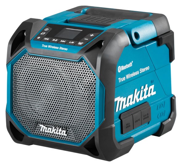 EAN 0088381895194 - Makita DMR203 altavoz portátil o de fiesta Altavoz portátil estéreo Negro, Azul imagen 1