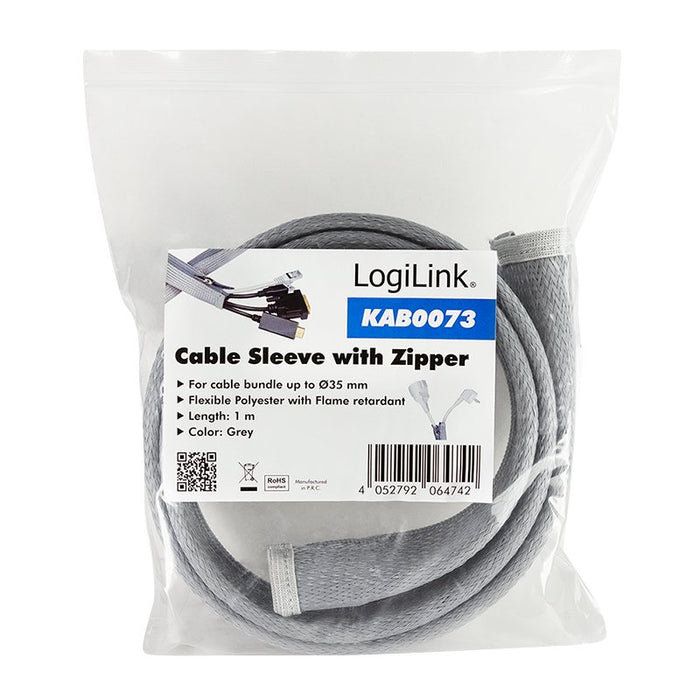 EAN 4052792064742 - LogiLink KAB0073 pasacables Gris imagen 6