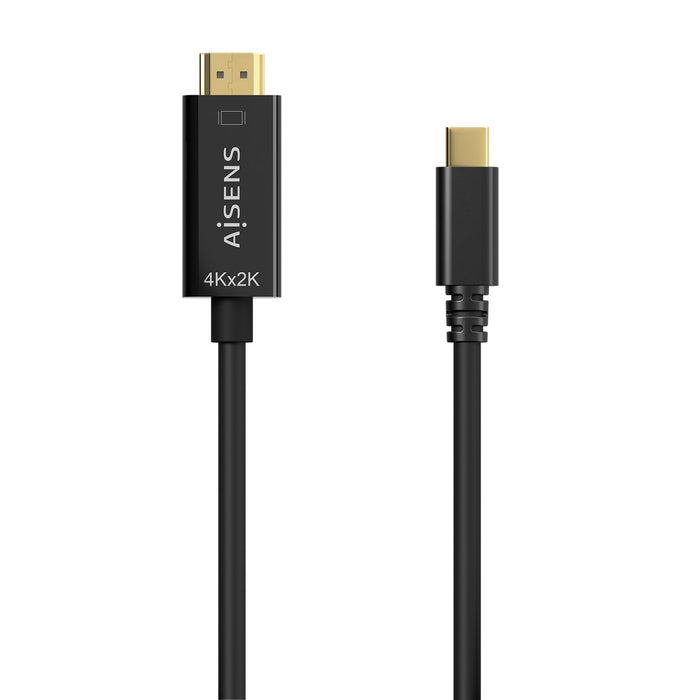 EAN 8436574707342 - AISENS A109-0623 adaptador de cable de vídeo 0,8 m USB Tipo C HDMI tipo A (Estándar) imagen 1
