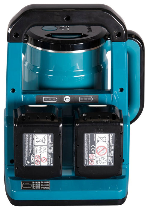 EAN 88381748896 - Makita DKT360Z tetera eléctrica 0,8 L Negro, Azul imagen 4
