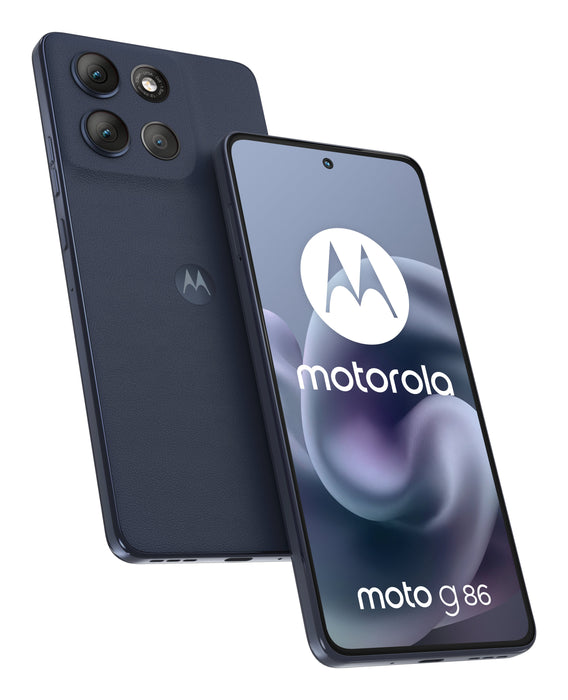 EAN 0840023294891 - Motorola moto g86 5G 16,9 cm (6.67") SIM doble Android 15 USB Tipo C 8 GB 256 GB 5200 mAh Azul oscuro imagen 1