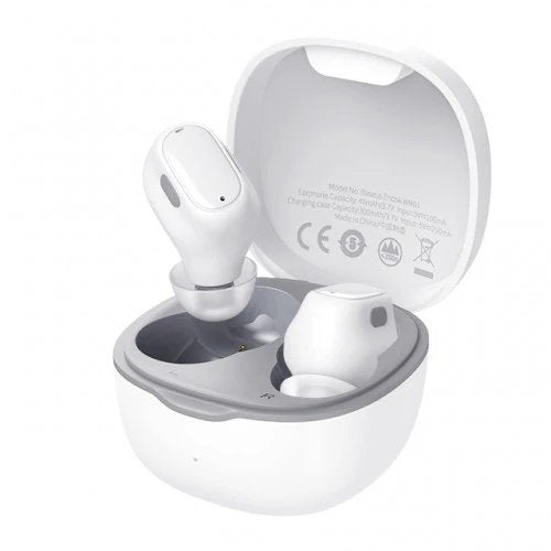 EAN 6932172628390 - Baseus WM01 Auriculares Inalámbrico Dentro de oído Llamadas/Música USB Tipo C Bluetooth Blanco imagen 1