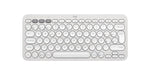 EAN 5099206111226 - Logitech 920-011828 teclado Universal RF Wireless + Bluetooth QWERTY Español Blanco imagen 3
