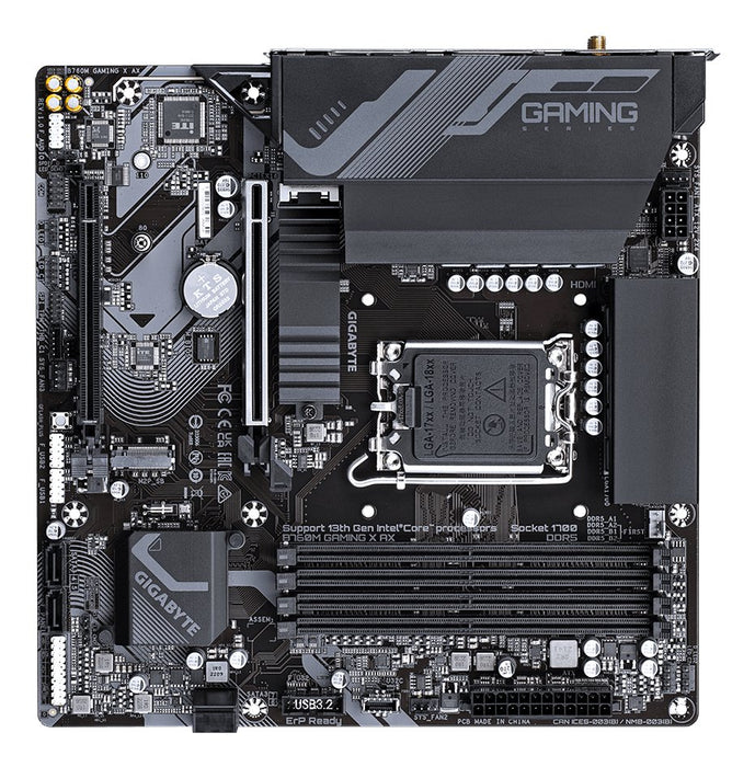 EAN 889523036020 - GIGABYTE B760M Gaming X AX Intel B760 Express LGA 1700 micro ATX imagen 4