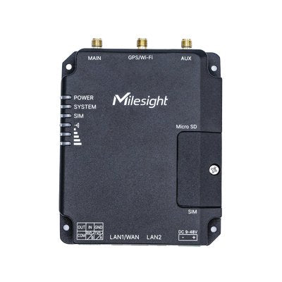 EAN 6974225032389 - Milesight UR32-L04AF-W-485 router inalámbrico Ethernet rápido Banda única (2,4 GHz) 4G Negro imagen 1