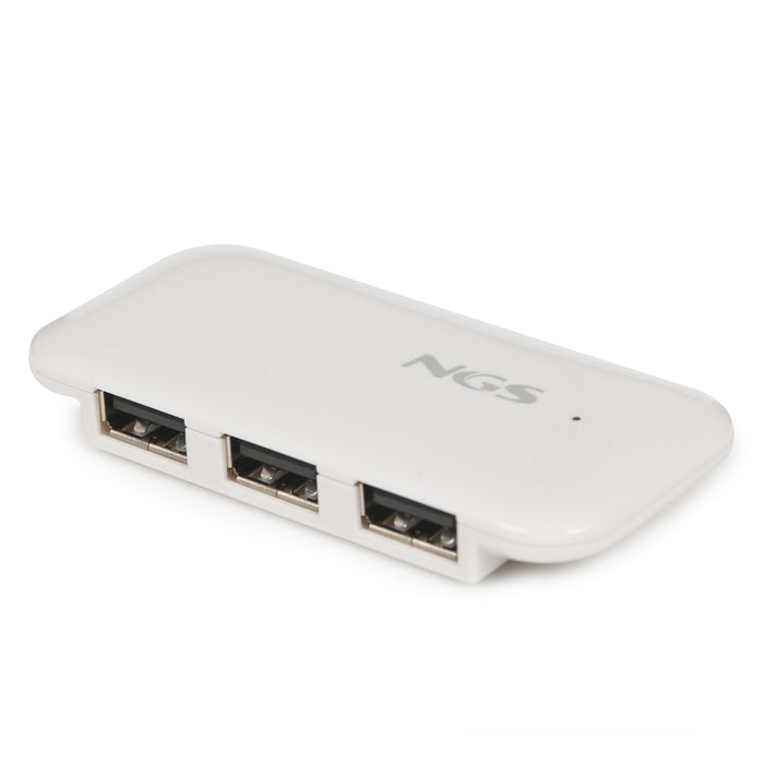 EAN 8436001310091 - NGS NGS-HUB-0032 hub de interfaz USB 2.0 480 Mbit/s Blanco imagen 2