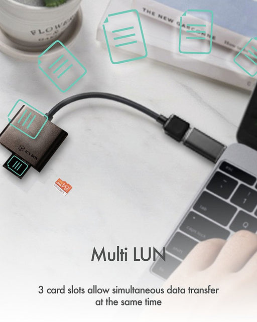 EAN 4250078166740 - ICY BOX IB-CR301-U3 lector de tarjeta USB 3.2 Gen 1 (3.1 Gen 1) Negro imagen 4