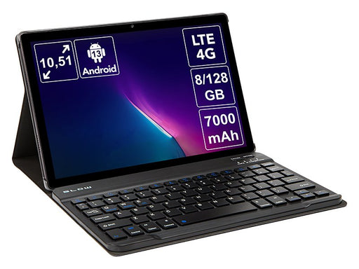 EAN 5900804130758 - BLOW PlatinumTAB11 4G Cortex LTE 8 GB 26,7 cm (10.5") Wi-Fi 5 (802.11ac) Android 13 Negro imagen 1
