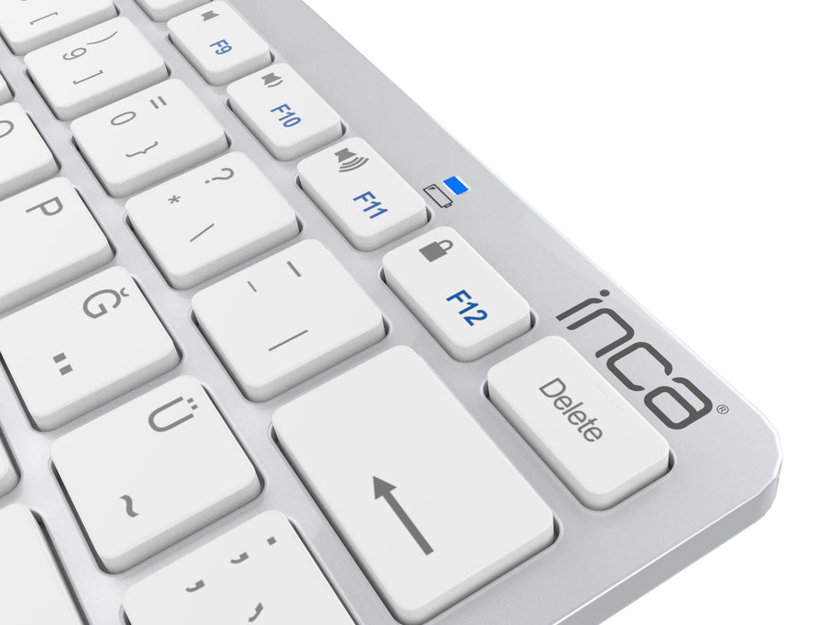 EAN 8681949011825 - Inca IBK-569BT teclado Hogar Bluetooth Metálico, Plata imagen 4
