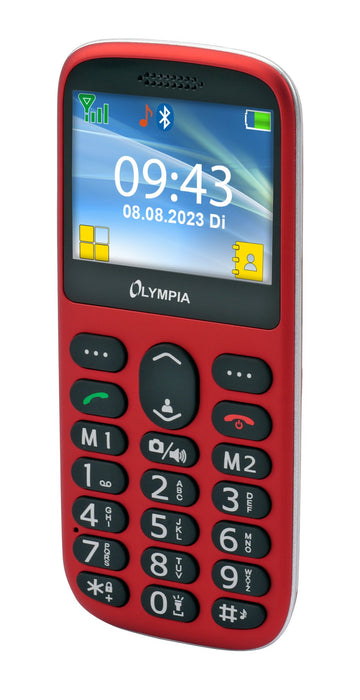 EAN 4030152952557 - Olympia Sun 5,87 cm (2.31") 77,4 g Rojo Teléfono con cámara imagen 3