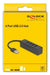 EAN 4043619643349 - DeLOCK 64334 hub de interfaz USB 2.0 Type-A 480 Mbit/s Negro imagen 2