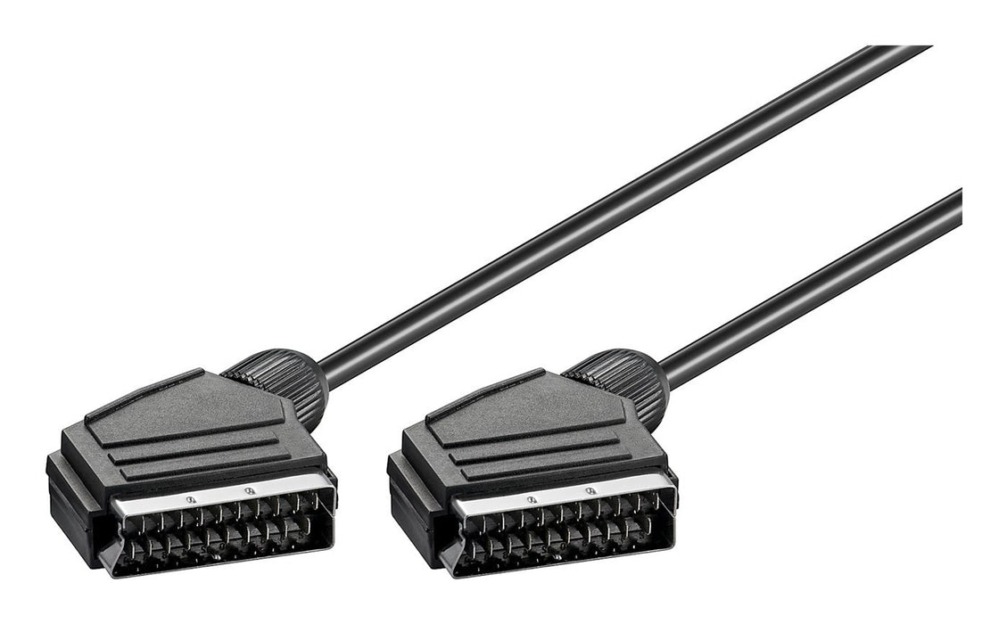 EAN 4040849117022 - Goobay 11702 cable EUROCONECTOR 1,5 m SCART (21-pin) Negro imagen 1