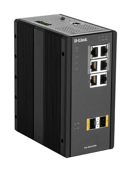 EAN 0790069437939 - D-Link DIS‑300G‑8PSW Gestionado L2 Gigabit Ethernet (10/100/1000) Energía sobre Ethernet (PoE) Negro imagen 1