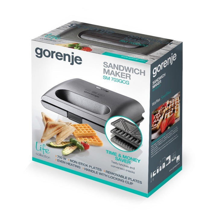 EAN 3838782178450 - Gorenje SM703GCG parrilla eléctrica de contacto imagen 6