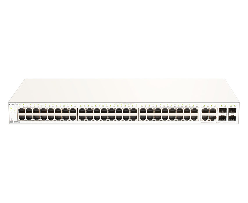 EAN 0790069442971 - D-Link DBS-2000-52 switch Gestionado L2 Gigabit Ethernet (10/100/1000) Gris imagen 3