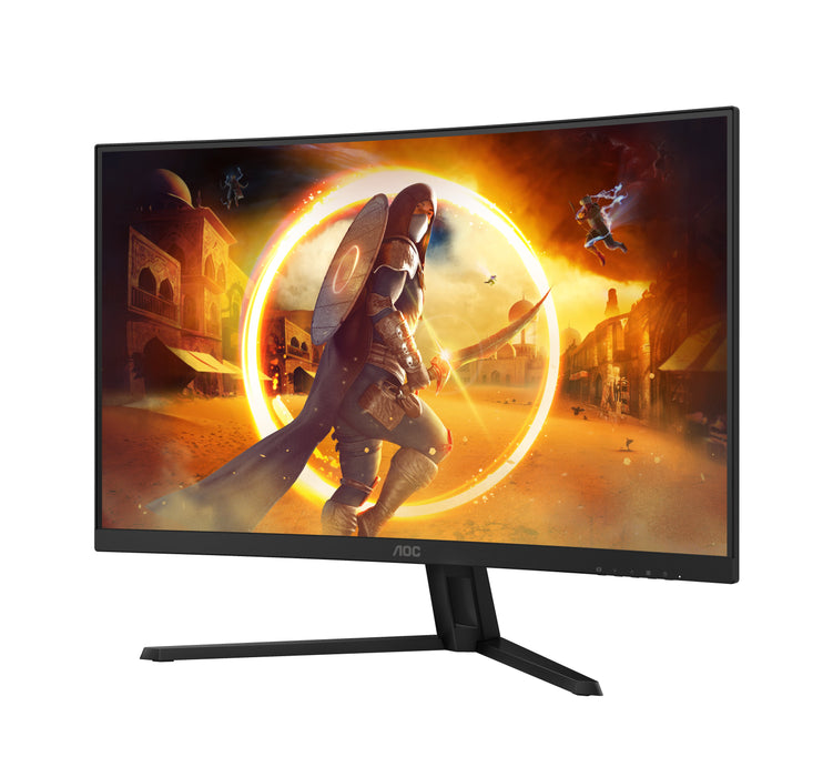 EAN 4038986182164 - AOC G4 CQ32G4VE pantalla para PC 81,3 cm (32") 2560 x 1440 Pixeles Quad HD LCD Negro, Gris imagen 5