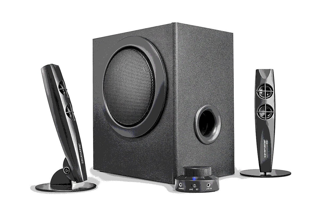 EAN 4039039662114 - Wavemaster Stax BT conjunto de altavoces Universal Negro 2.1 canales 20 W Bluetooth imagen 1