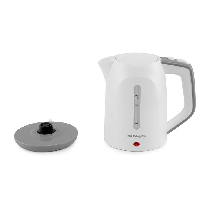 EAN 8435568403901 - Orbegozo KT 5011 tetera eléctrica 1 L 1100 W Blanco imagen 7