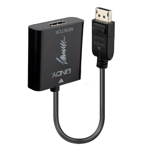 EAN 4002888410687 - Lindy 41068 adaptador de cable de vídeo 1,5 m DisplayPort HDMI tipo A (Estándar) Negro imagen 1