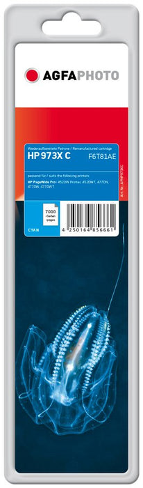 EAN 4250164856661 - AgfaPhoto APHP973XC cartucho de tóner 1 pieza(s) Compatible Cian imagen 1