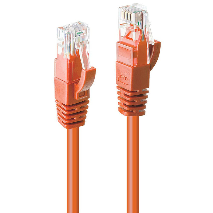 EAN 4002888481083 - Lindy 48108 cable de red Naranja 2 m Cat6 U/UTP (UTP) imagen 1